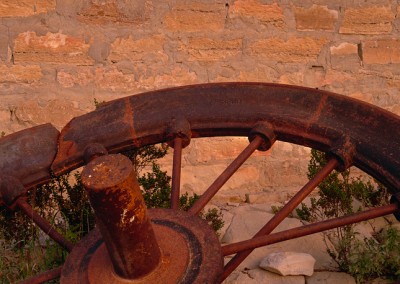 545 Old wheel, Terlingua, Texas