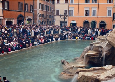 628 Trevi Fountain, Rome, Italy