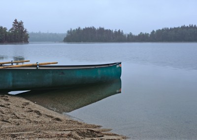 851 Canoe, Katahdin Lake, Maine Woods, PANORAMA