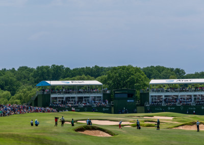 02958 Hole #18 during 2018 AT&T Byron Nelson Golf Tournament at Trinity Forest Golf Club, Dallas
