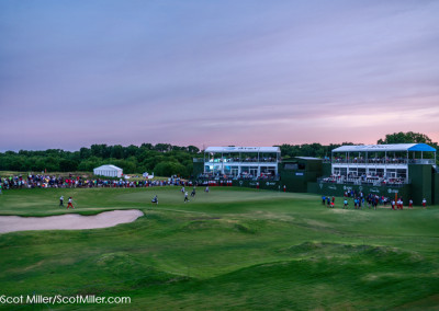 03397 Final hole, 2018 AT&T Byron Nelson Golf Tournament at Trinity Forest Golf Club, Dallas