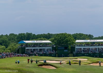 02958 18th hole, 2018 AT&T Byron Nelson tournament, Trinity Forest Golf Club