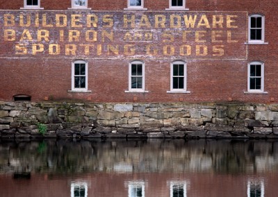 1217 Old building, Penobscot River, Maine