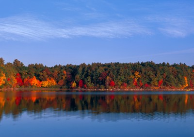 241 Autumn afternoon, Walden Pond, PANORAMA