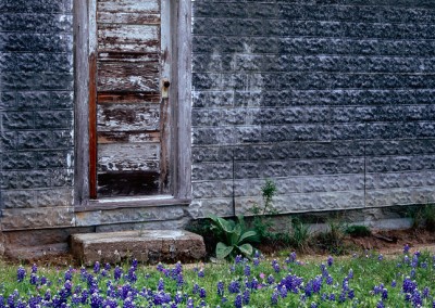 543 Bluebonnets, one-room schoolhouse, Texas Hill Country