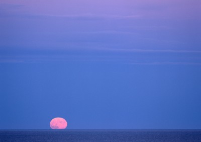 669 Full moon rising, Atlantic Ocean, Cape Cod