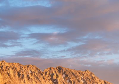 09305 Late afternoon light, John Muir Wilderness, Sierra Nevada Mountains, CA