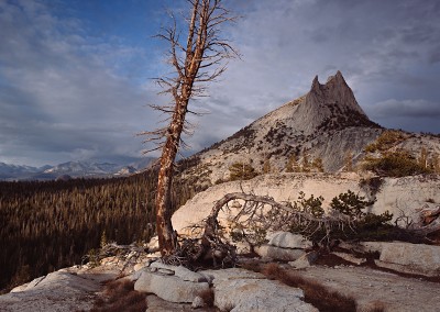 1125 Cathedral Peak, clearing storm, Yosemite wilderness